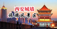 黒阴户视频中国陕西-西安城墙旅游风景区
